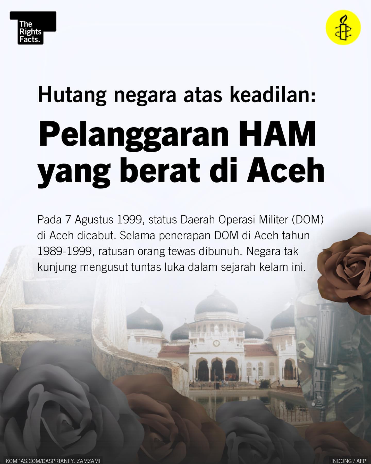 Negara Belum Penuhi Keadilan bagi Korban Pelanggaran HAM di Aceh
