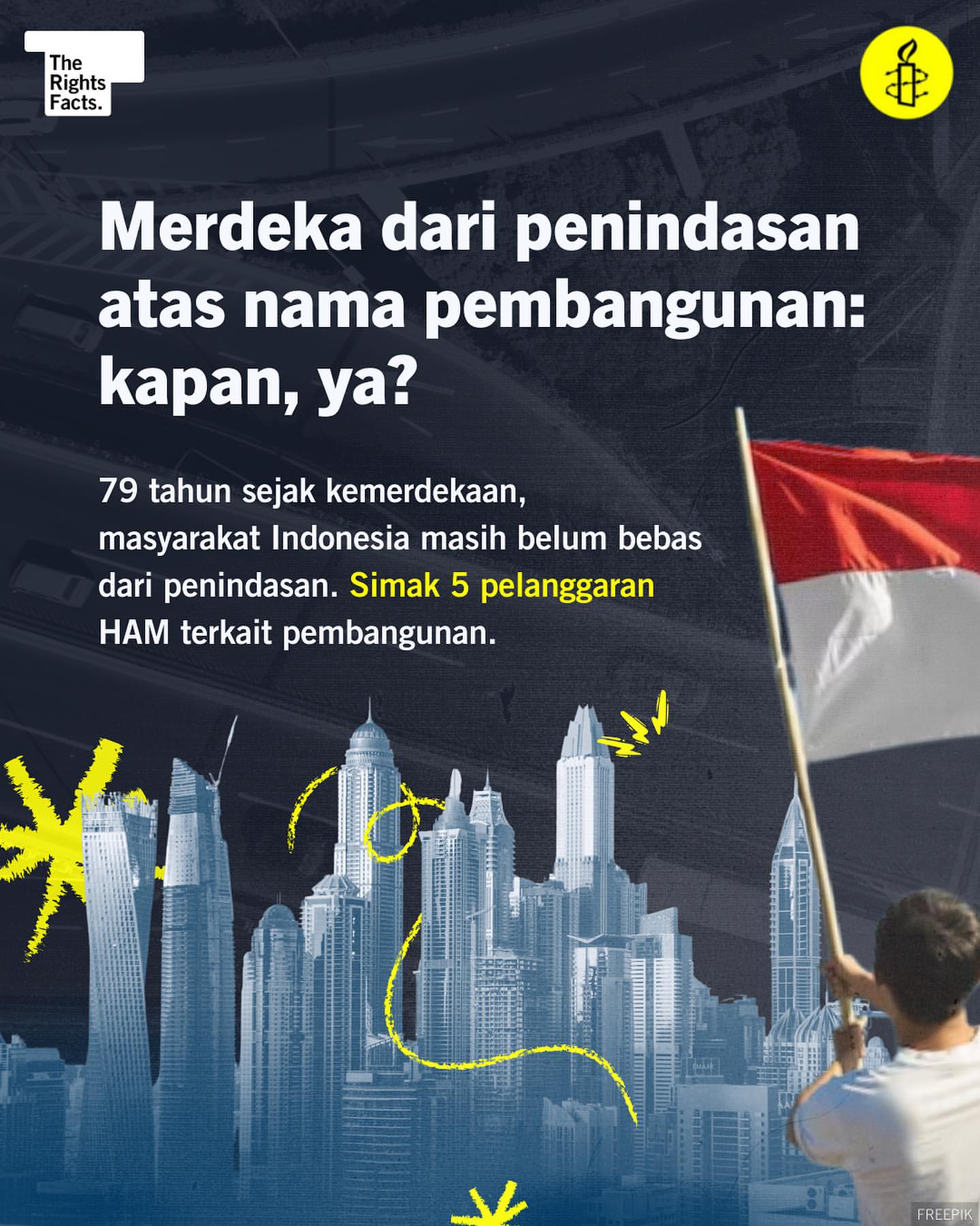 Merdeka dari Penindasan: Tantangan Pembangunan Berperspektif HAM