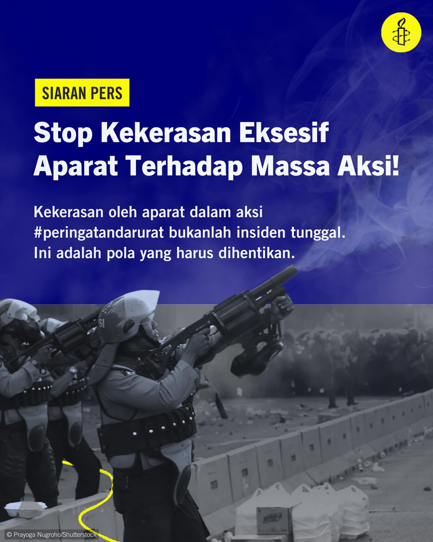 Kekerasan Aparat Terhadap Warga Kembali Terjadi di Indonesia