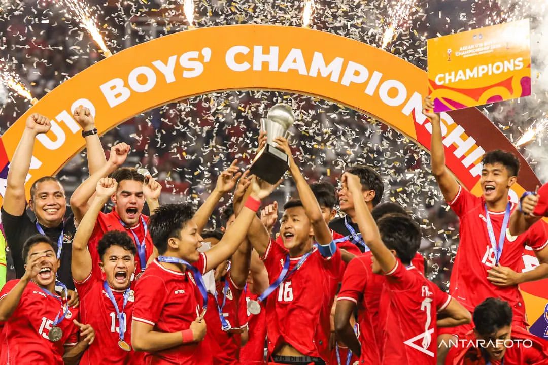 Timnas Indonesia Menjuarai Piala AFF U-19 B setelah Kalahkan Thailand
