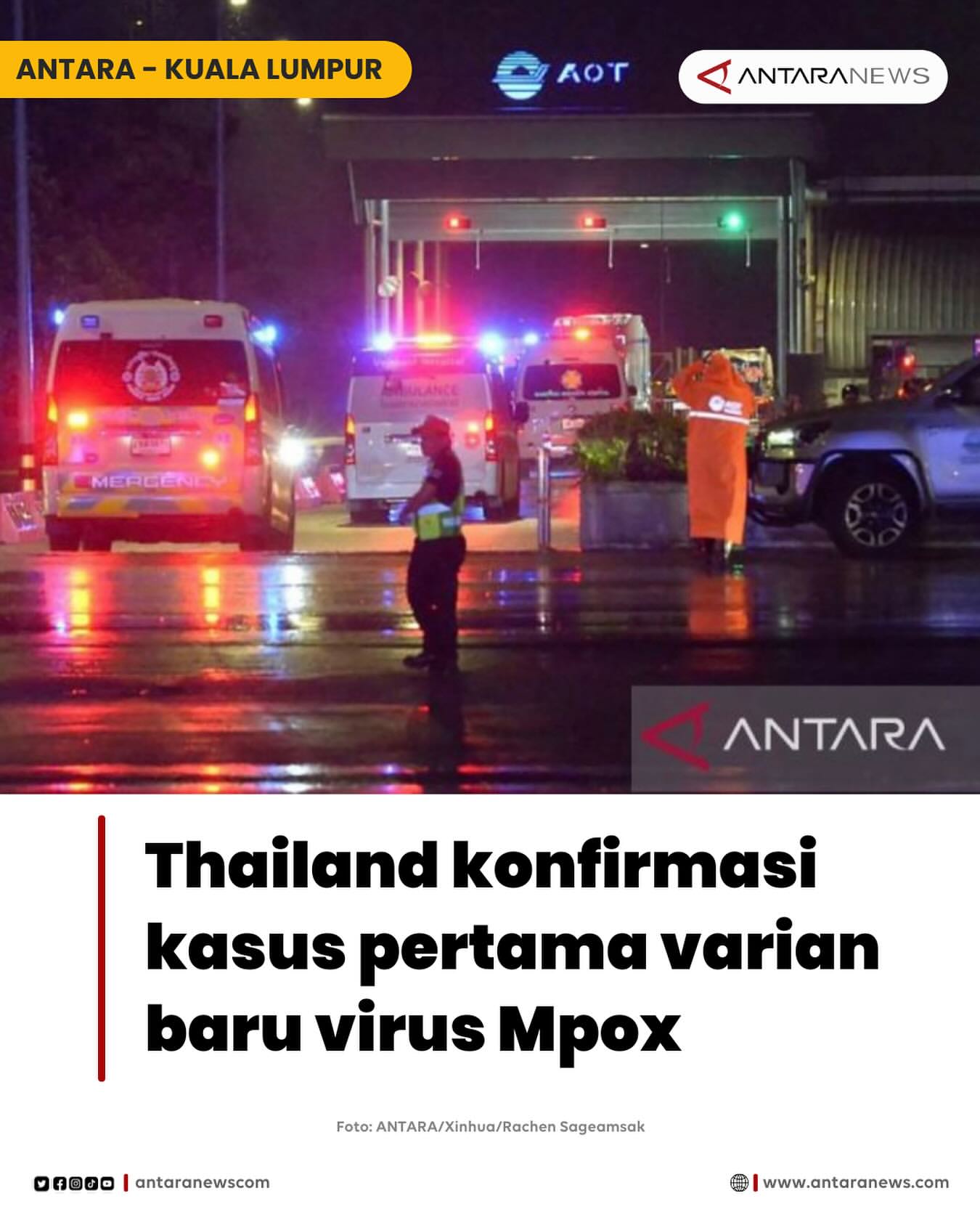 Thailand Konfirmasi Kasus Pertama Varian Baru Clade 1b Virus Mpox