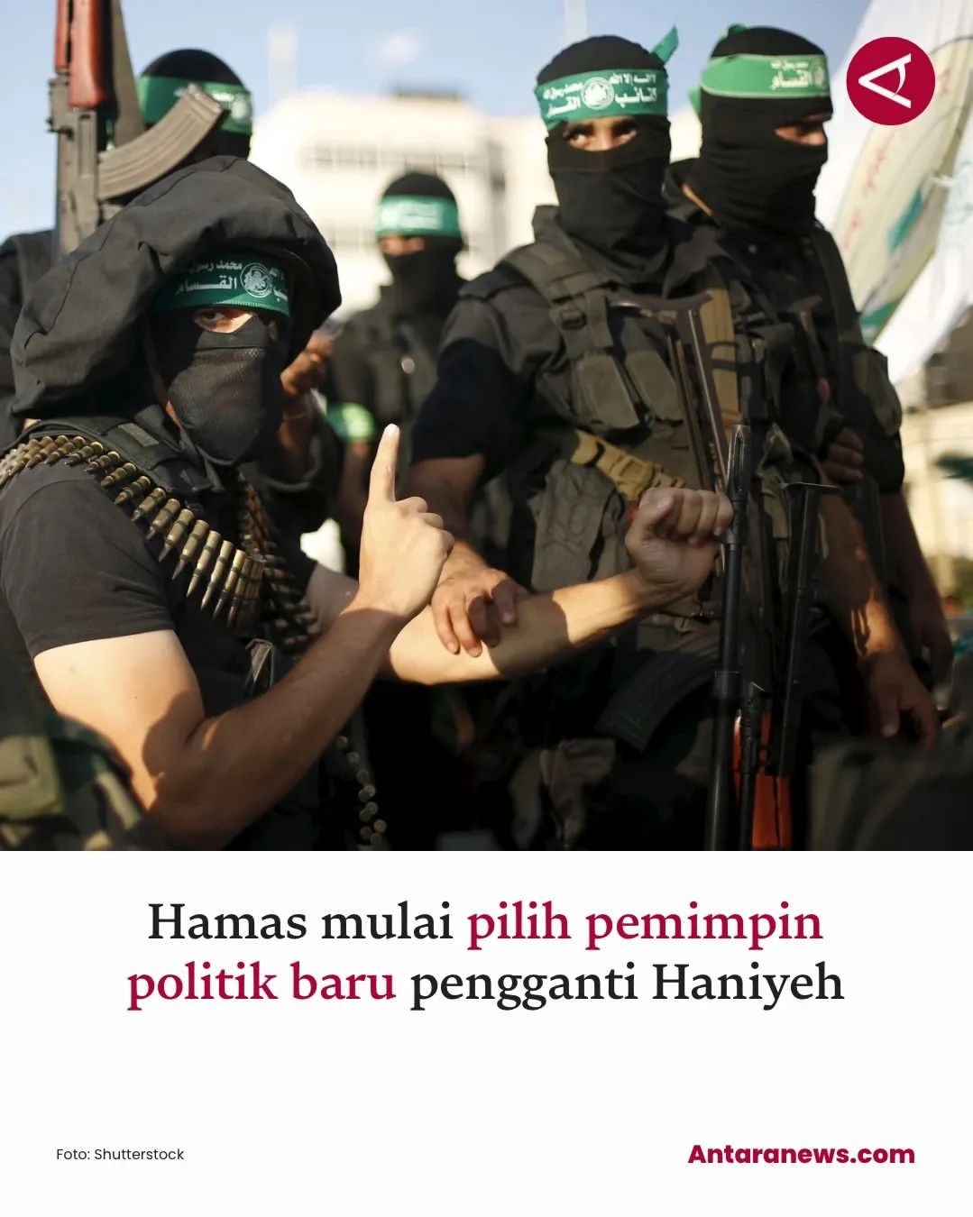 Hamas Mulai Proses Pemilihan Pemimpin Baru Usai Kematian Ismail Haniyeh