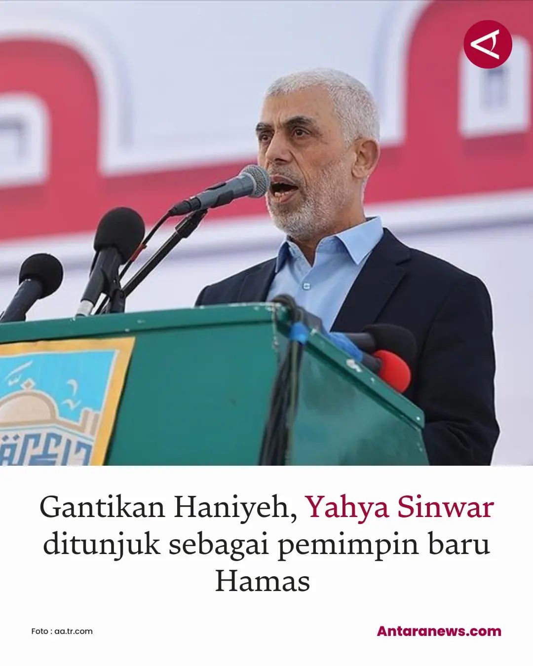 Yahya Sinwar Dilantik Menjadi Kepala Biro Politik Hamas