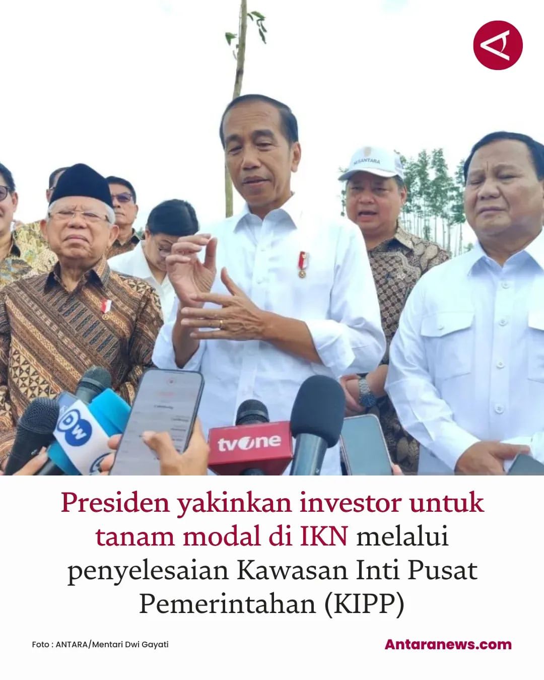 Presiden Jokowi Dorong Investor Berinvestasi di IKN