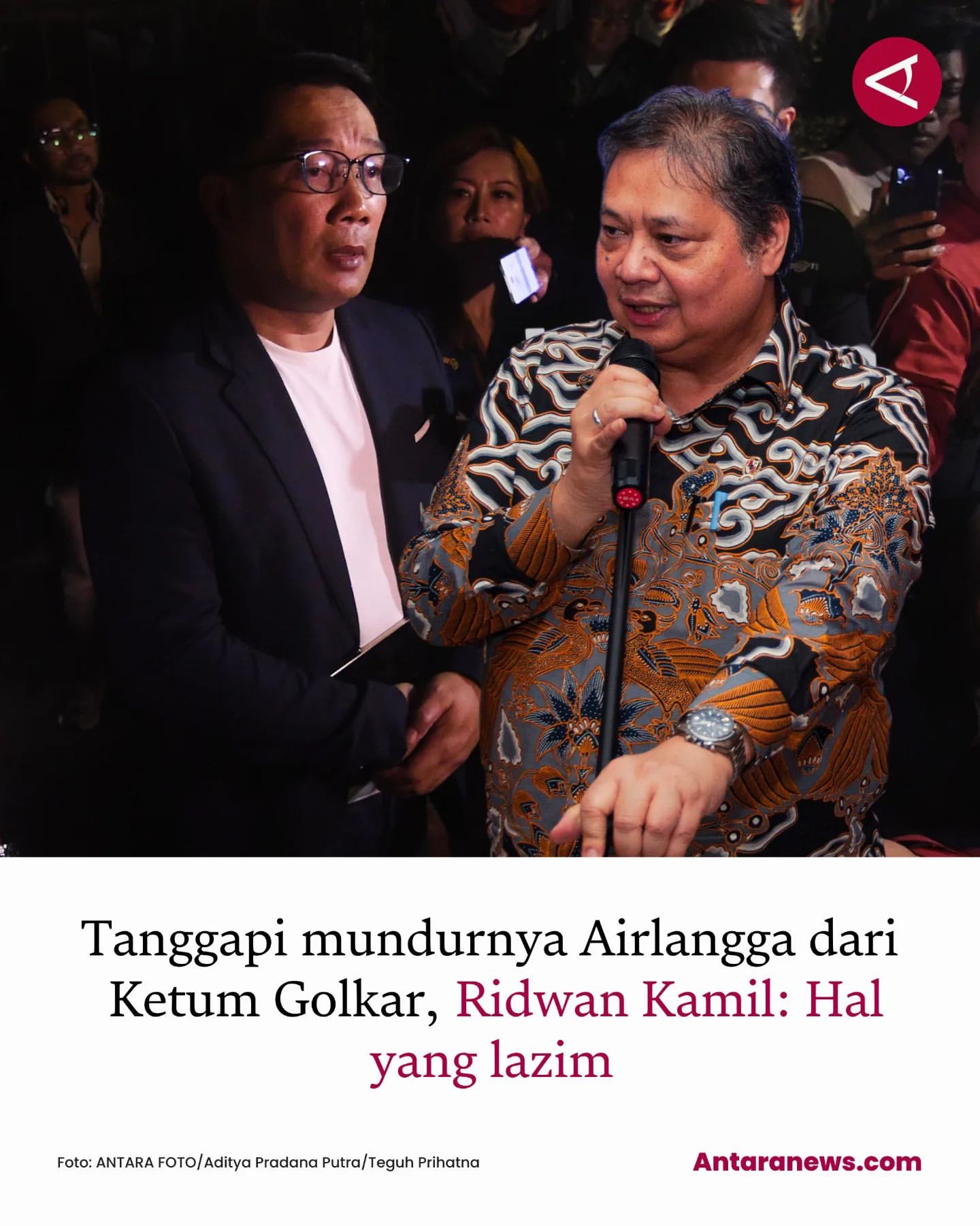 Mundurnya Airlangga Hartarto dari Partai Golkar Dinilai Biasa