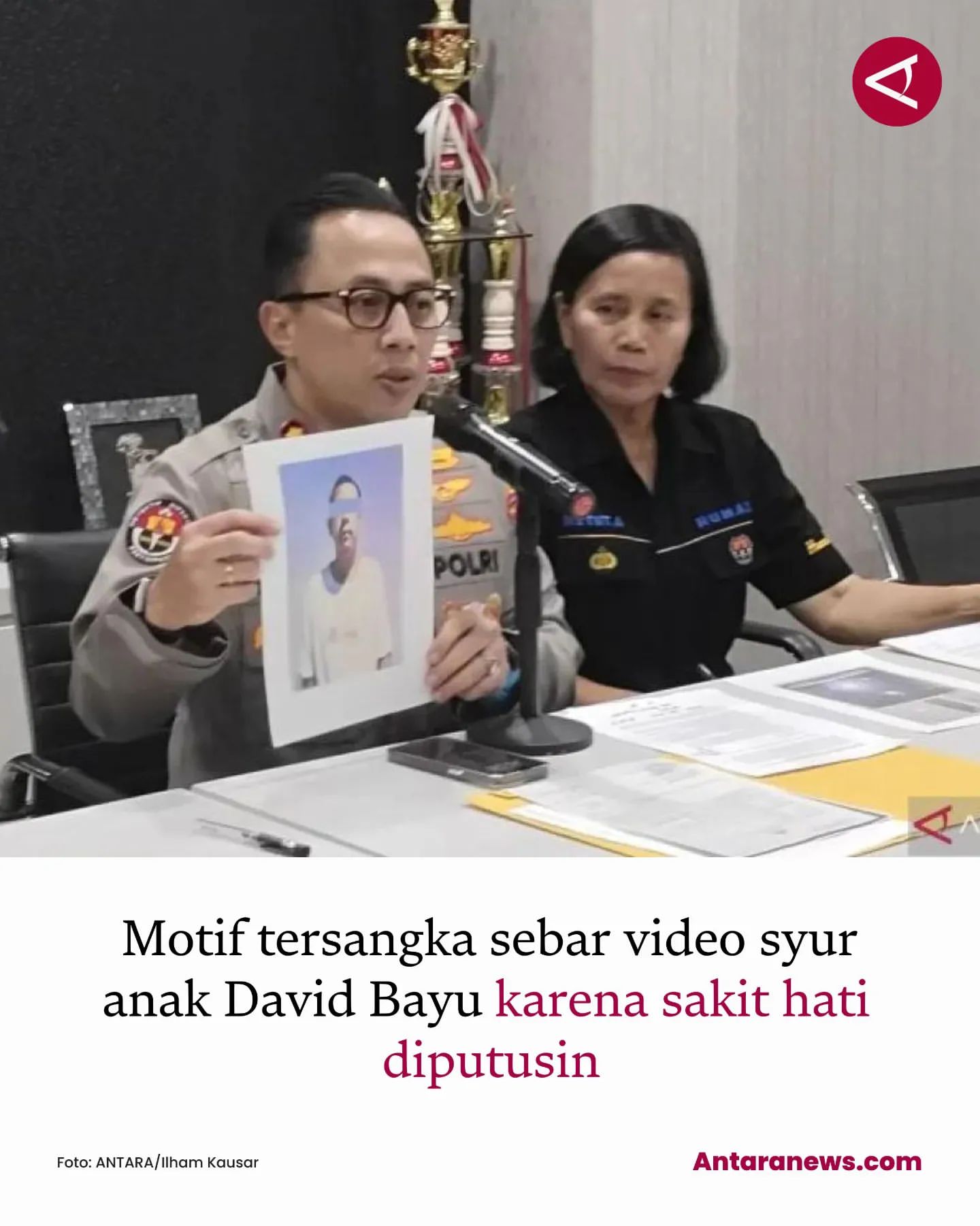 Motif Tersangka Penyebar Video Pornografi Melibatkan Figur Publik Terungkap