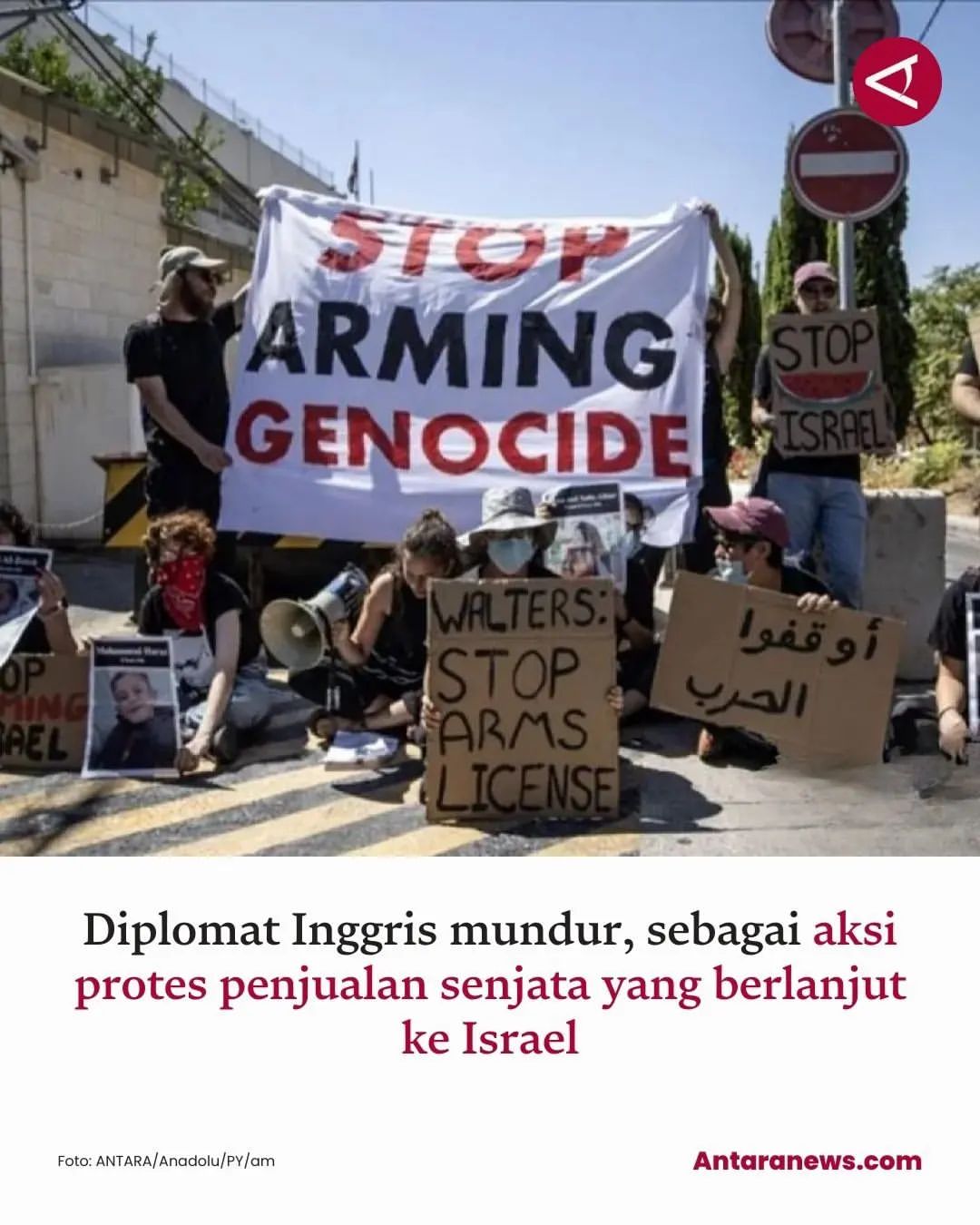 Pejabat Kementerian Luar Negeri Inggris Mundur sebagai Protes Pengiriman Senjata ke Israel