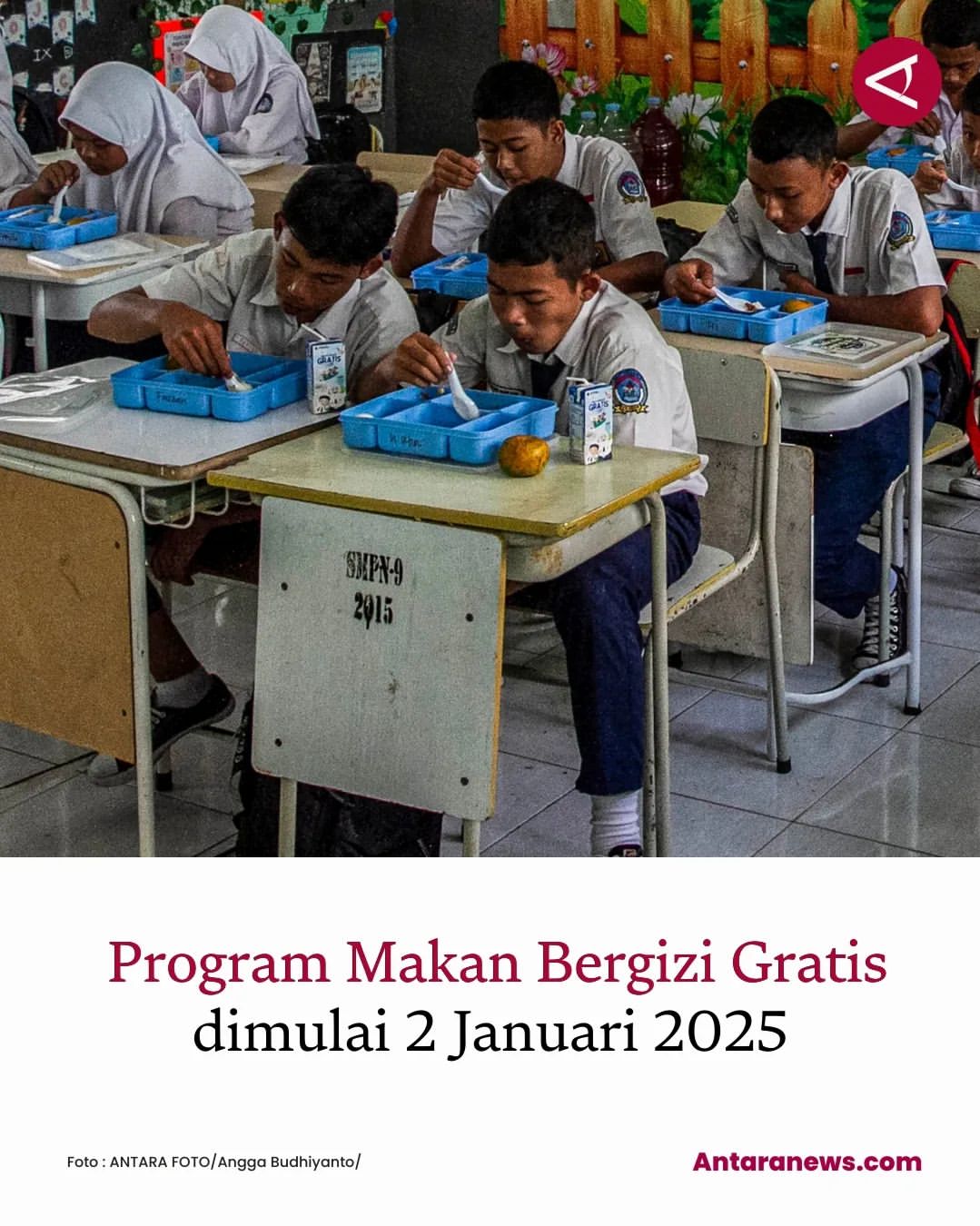 Program Makan Gizi Gratis Dimulai pada 2 Januari 2025