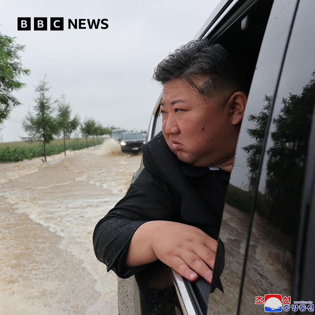 Kim Jong Un Deklarasikan 'Keadaan Darurat' Akibat Banjir Besar di Korea Utara