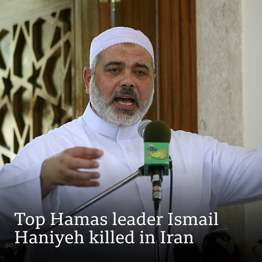 Ismail Haniyeh, Pemimpin Hamas, Tewas dalam Serangan di Tehran