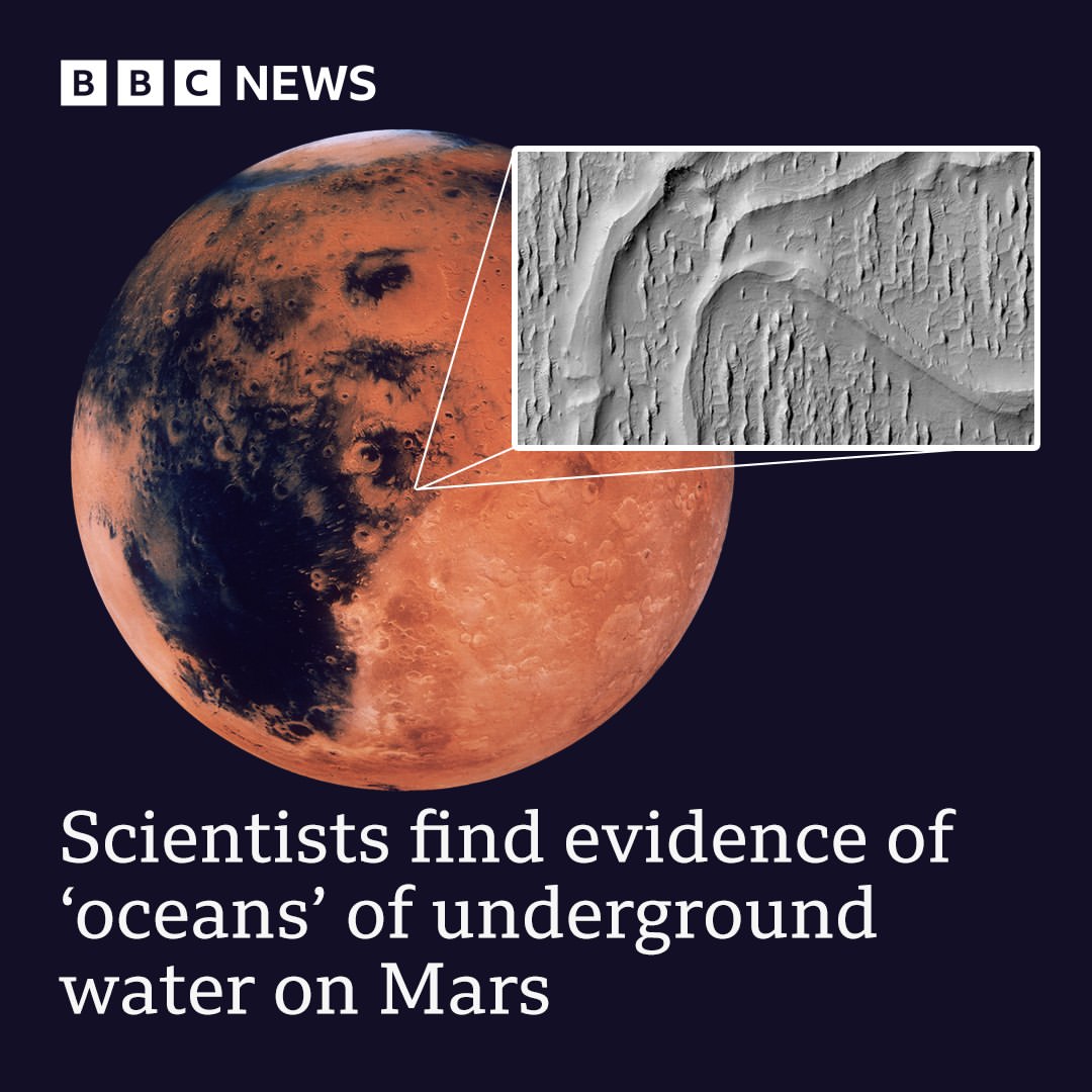 Penemuan Reservoir Air Cair di Mars Menarik Perhatian Ilmuwan