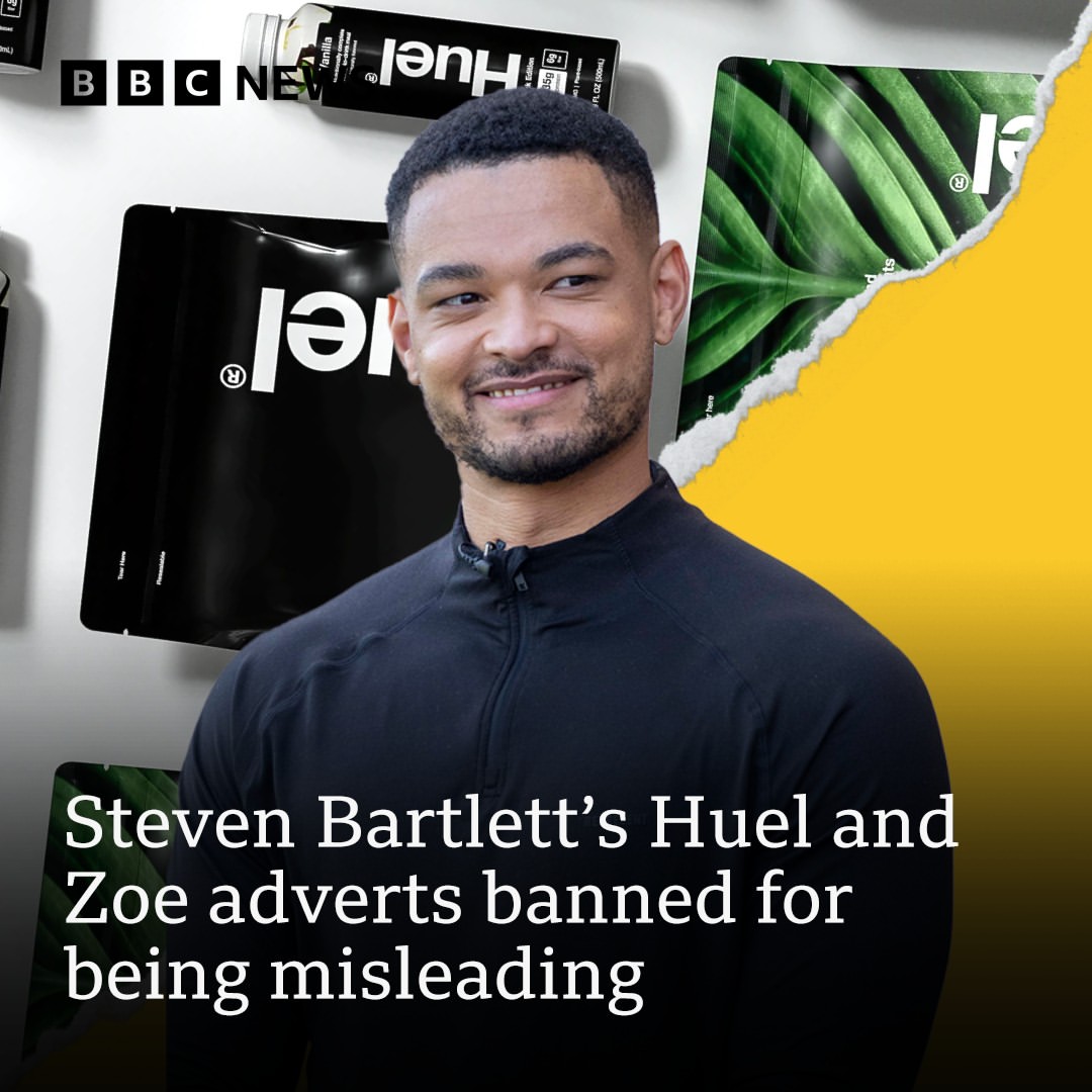 Larangan Iklan Produk Nutrisi oleh Steven Bartlett