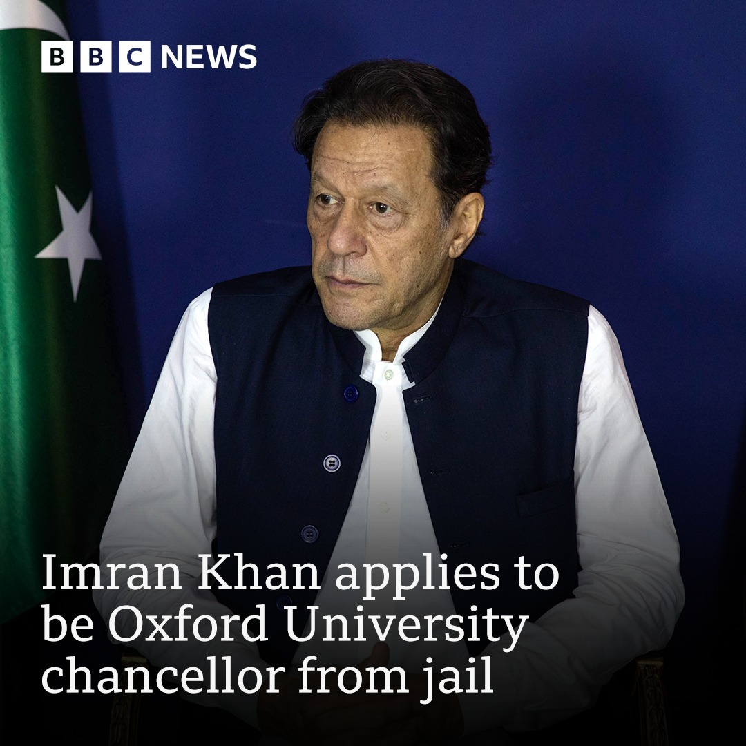 Imran Khan Ajukan Diri Sebagai Canselor Universitas Oxford