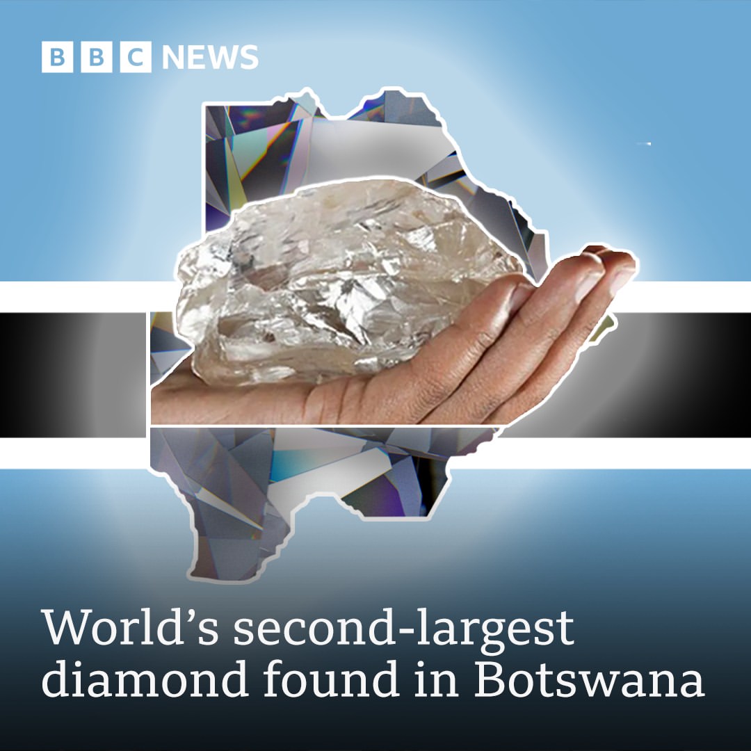 Penemuan Berlian Kasar Terbesar Kedua di Botswana