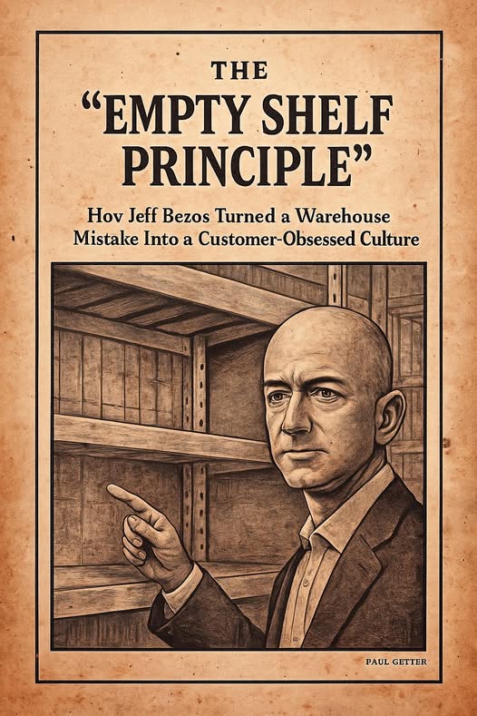 Jeff Bezos Ubah Kesalahan Kecil di Gudang Menjadi Kesuksesan Amazon