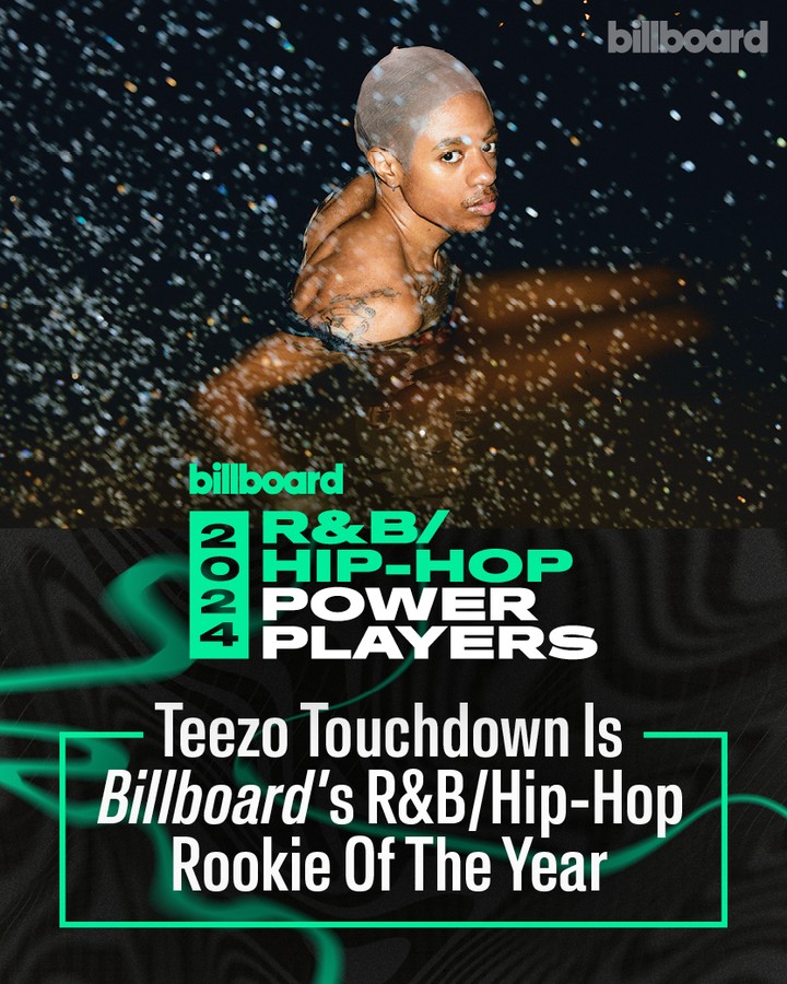 Teezo Touchdown: Rookie R&B/Hip-Hop Terbaik Menurut Billboard