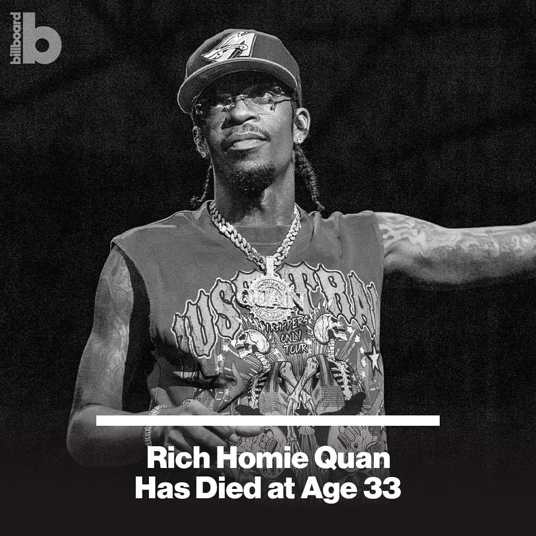 Kematian Mendadak Rapper Rich Homie Quan di Usia 33 Tahun