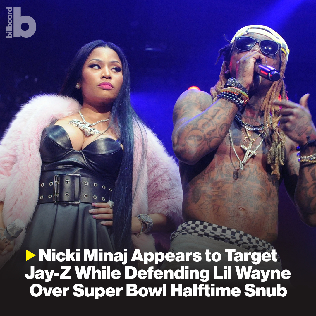 Nicki Minaj Dukung Lil Wayne Setelah NFL Pilih Kendrick Lamar