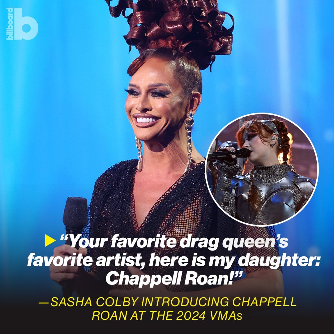 Penampilan Epik Chappell Roan di VMAs Diperkenalkan oleh Sasha Colby