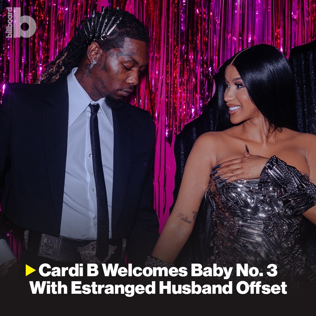 Cardi B dan Offset Selamat atas Kelahiran Anak Ketiga Mereka