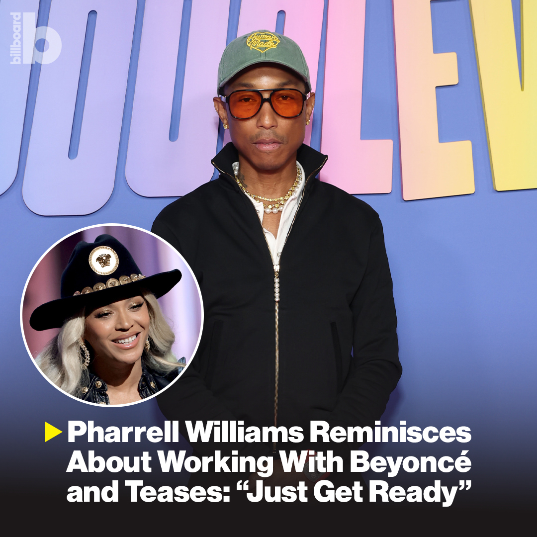 Pharrell Williams Bicarakan Kolaborasi Menarik yang Hilang dan Rencana Bersama Beyonc�