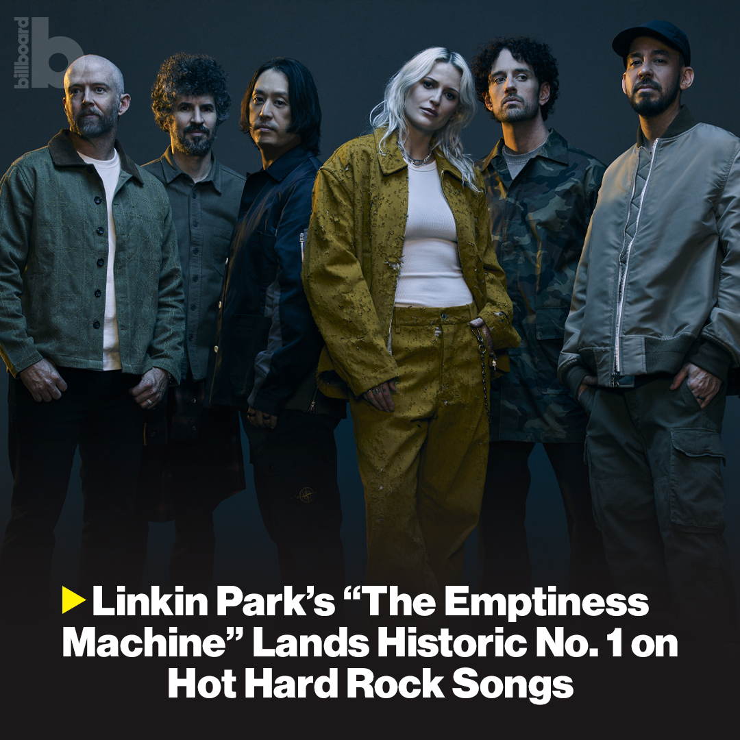 Linkin Park Dominasi Chart dengan Lagu Terbarunya