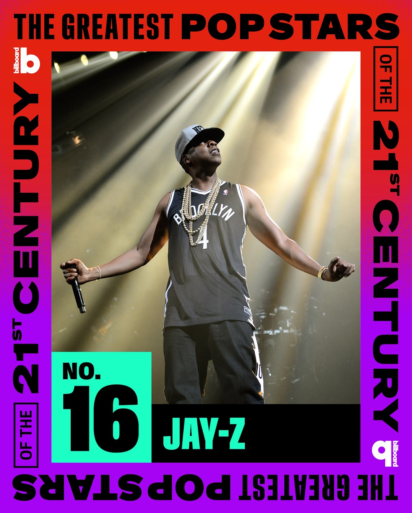 Jay-Z Masuk dalam Daftar 25 Bintang Pop Terbesar Abad ke-21 Versi Billboard