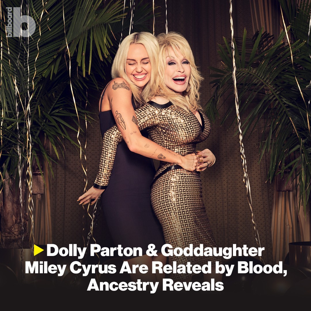 Miley Cyrus dan Dolly Parton Ternyata Bersaudara Jauh