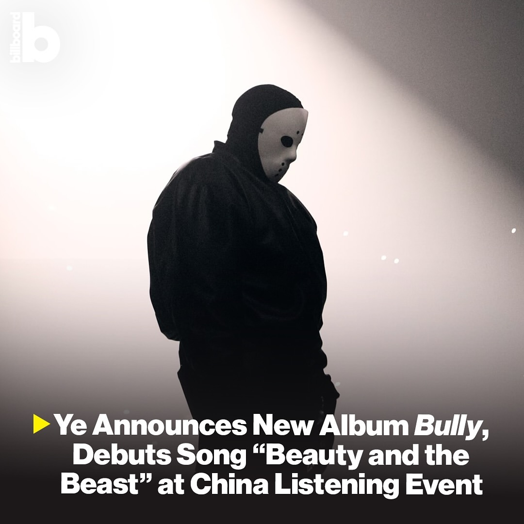 Ye Umumkan Album Baru Berjudul 'Bully'