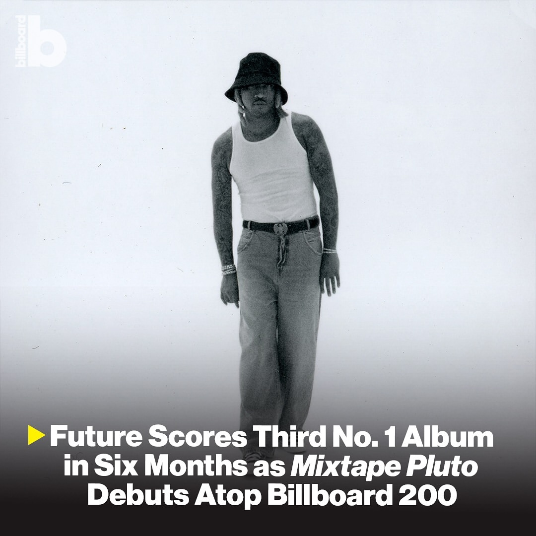Future Raih Album No. 1 ke-11 di Billboard 200 dengan �Mixtape Pluto�