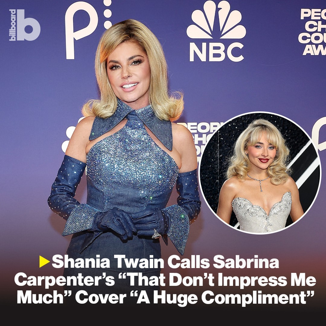 Shania Twain Puji Penyanyi Muda Sabrina Carpenter