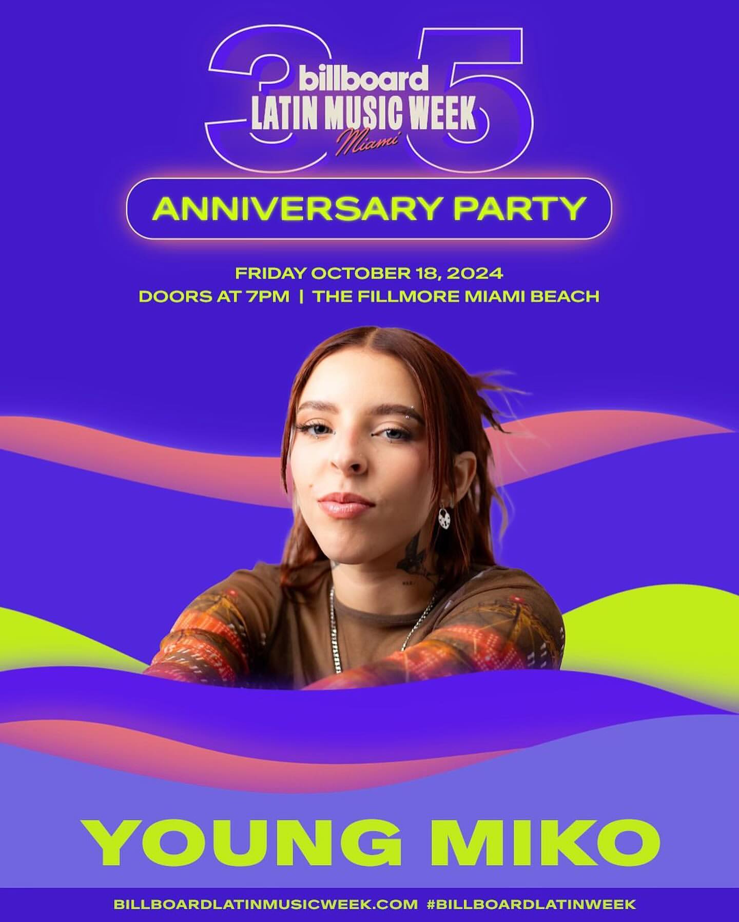 Perayaan 35 Tahun Billboard Latin Week di Miami