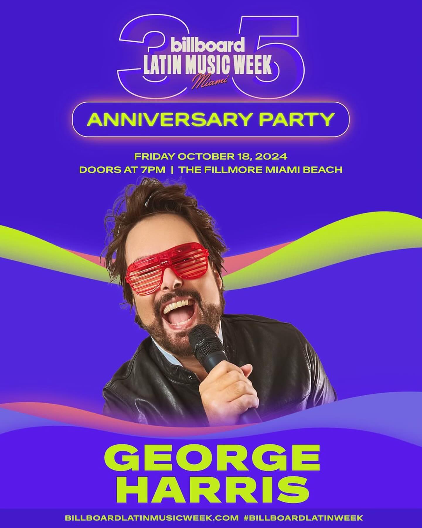 Perayaan 35 Tahun Billboard Latin Week di Miami