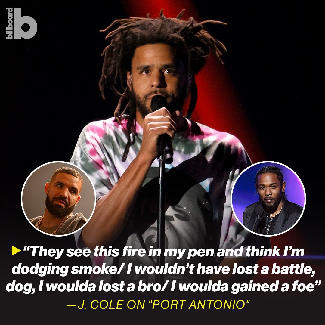 J. Cole Bicara Tentang Pertikaian dengan Kendrick Lamar dan Drake