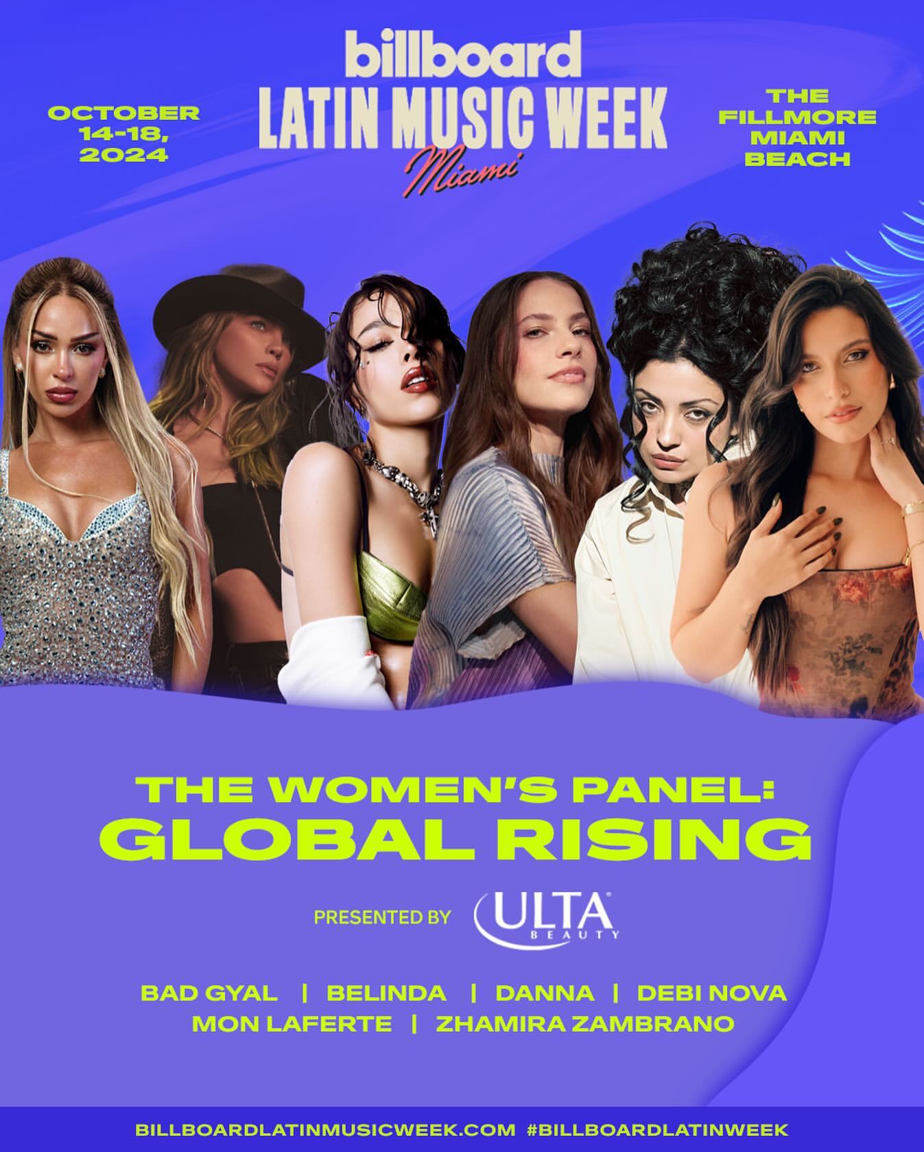 Panel Wanita di Billboard Latin Week Soroti Bintang Global