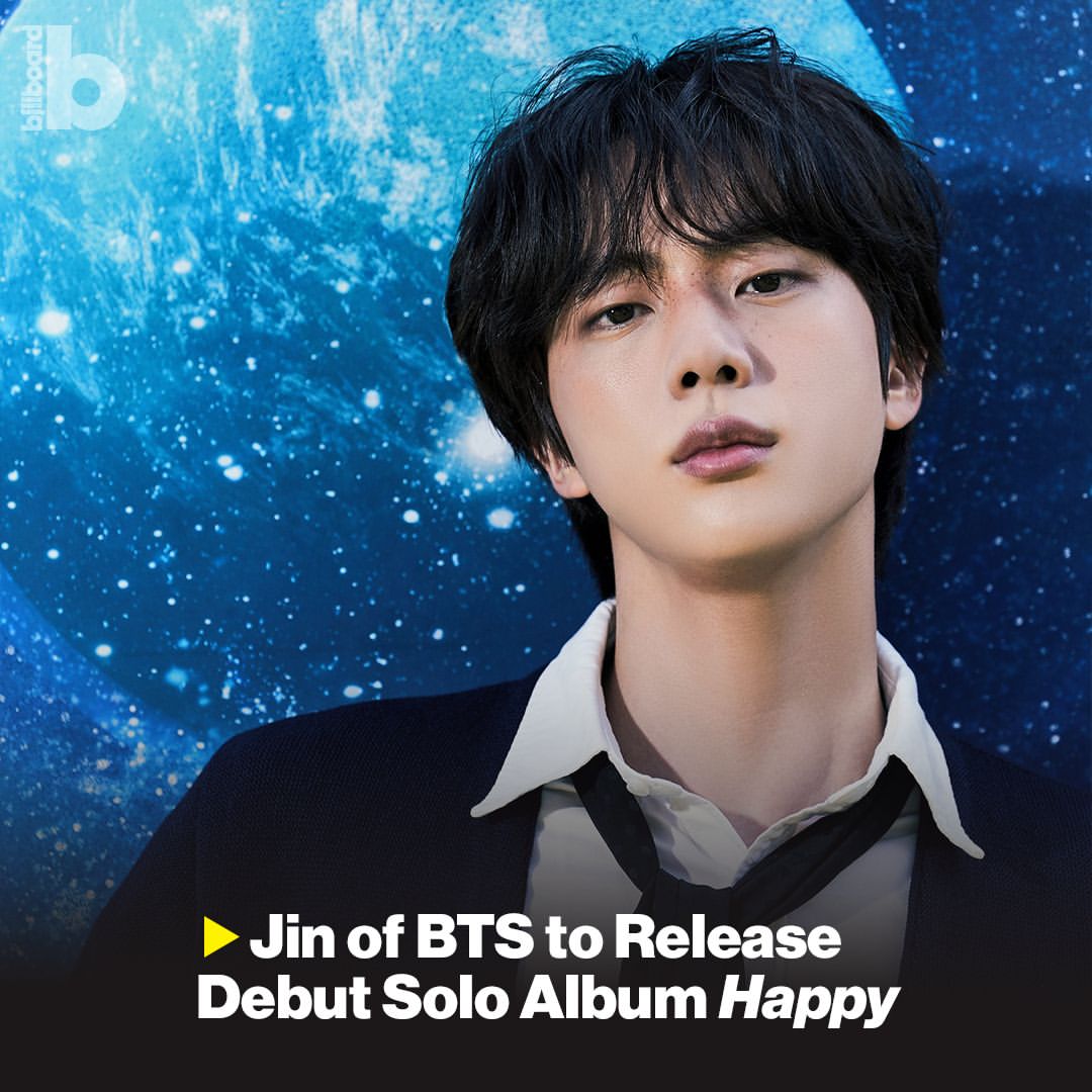 Album Debut Jin Berjudul 'Happy' Akan Segera Diluncurkan!