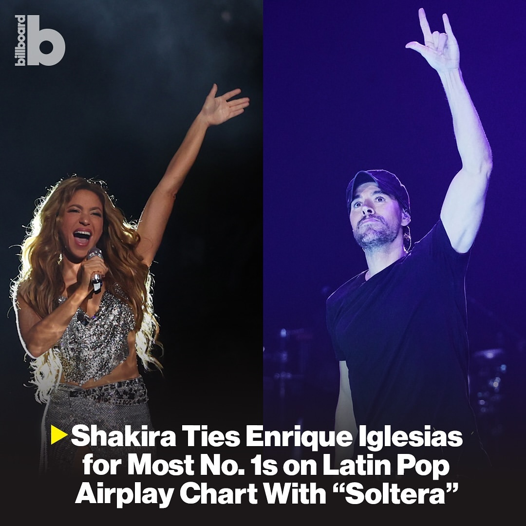 Pencapaian Mengagumkan Shakira di Billboard