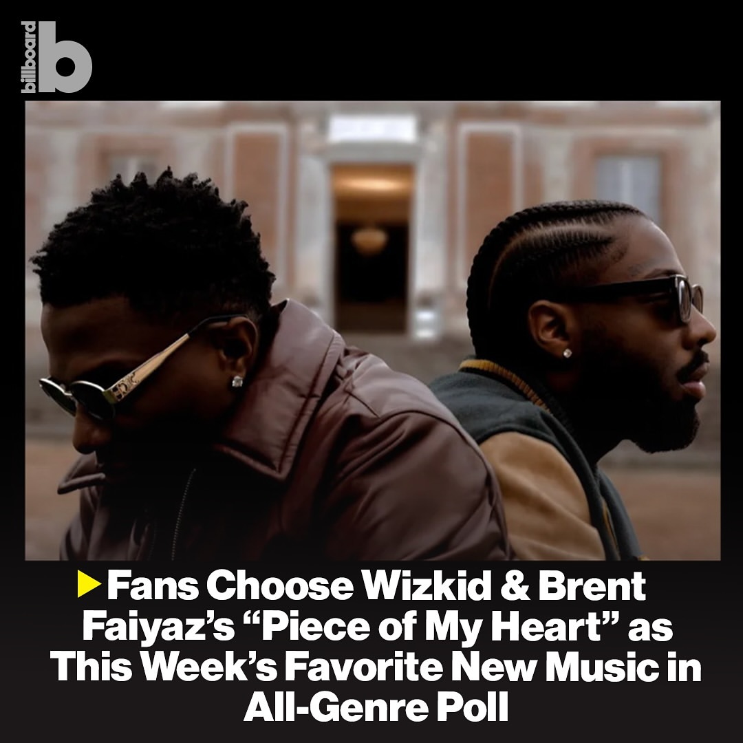 Wizkid dan Brent Faiyaz Raih Tempat Pertama dalam Polling Musik Baru
