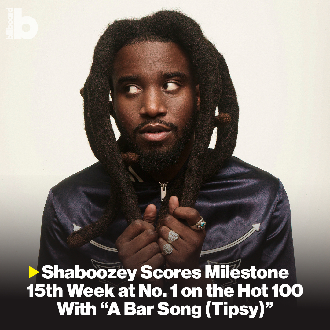 Shaboozey Berhasil Pertahankan Posisi Pertama di #Hot100 selama 15 Minggu