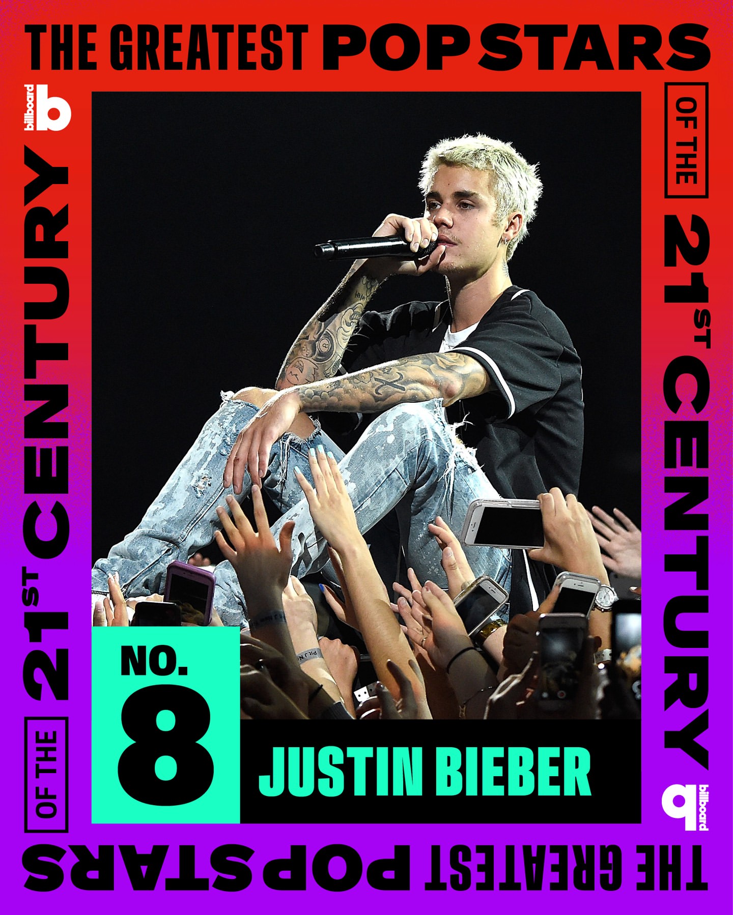 Justin Bieber Masuk dalam Daftar 25 Bintang Pop Terhebat Abad ke-21 Menurut Billboard