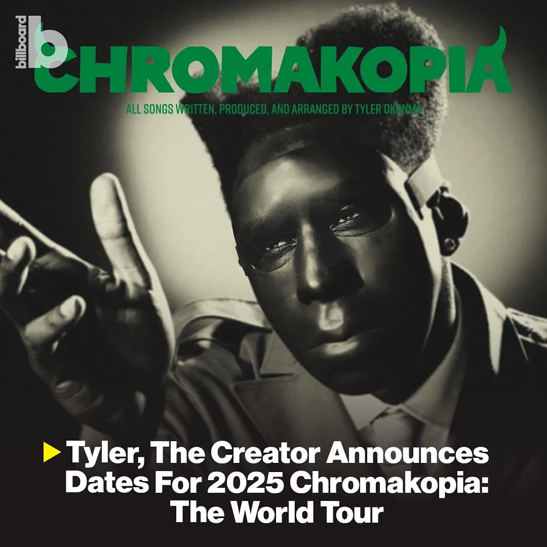 Tyler, the Creator Umumkan Tur 'Chromakopia' pada 2025