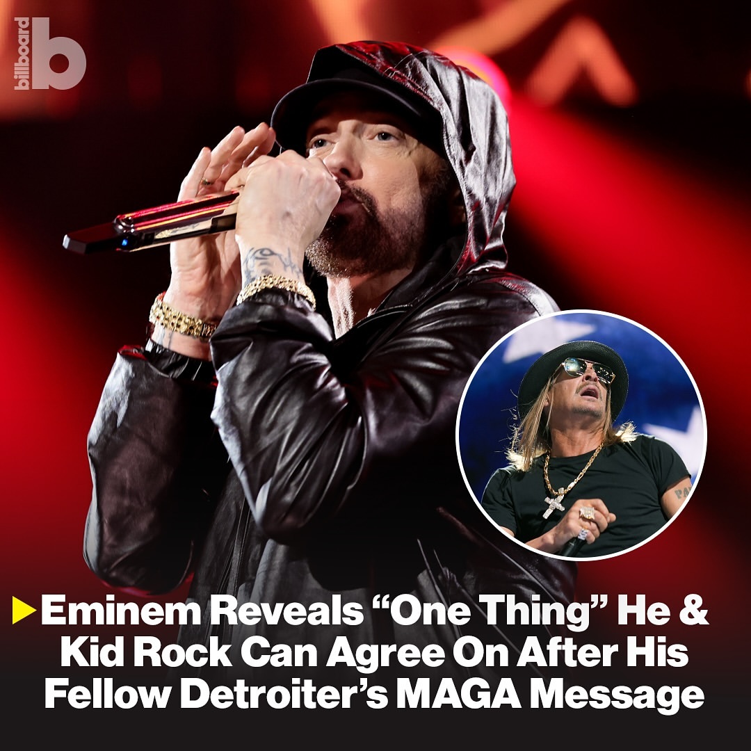 Pertemanan Unik: Eminem dan Kid Rock Setuju pada Suara Publik