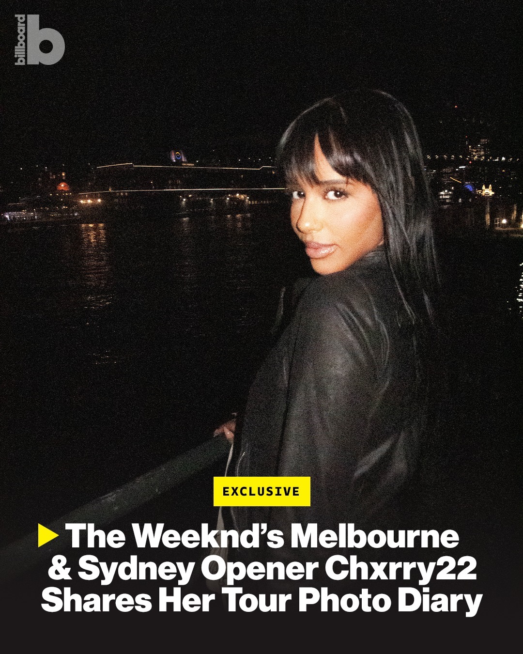 Chxrry22, Artis Pertama Wanita di XO Records, Membuka Konser The Weeknd