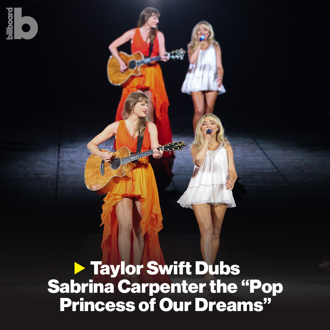 Sabrina Carpenter Bergabung dengan Taylor Swift dalam Konser Eras Tour