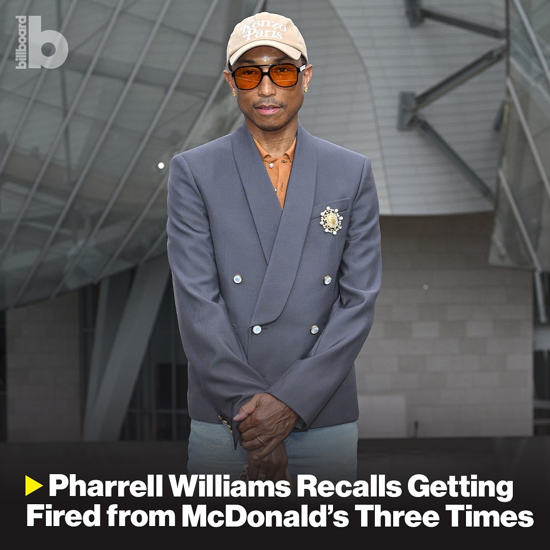 Pengalaman Pertama Pharrell Williams Bekerja di McDonald's