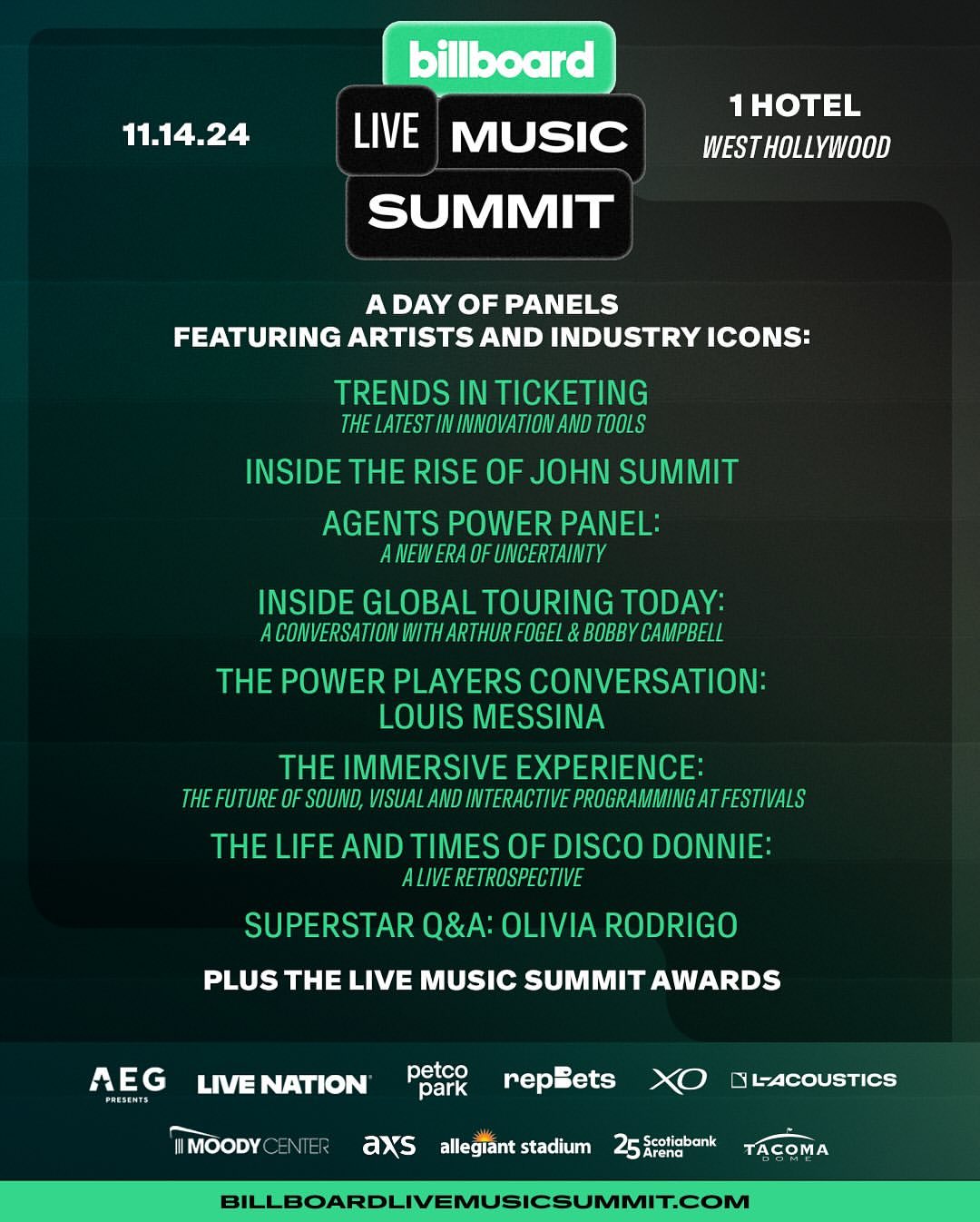Rangkaian Acara #BillboardLiveMusicSummit Segera Dimulai