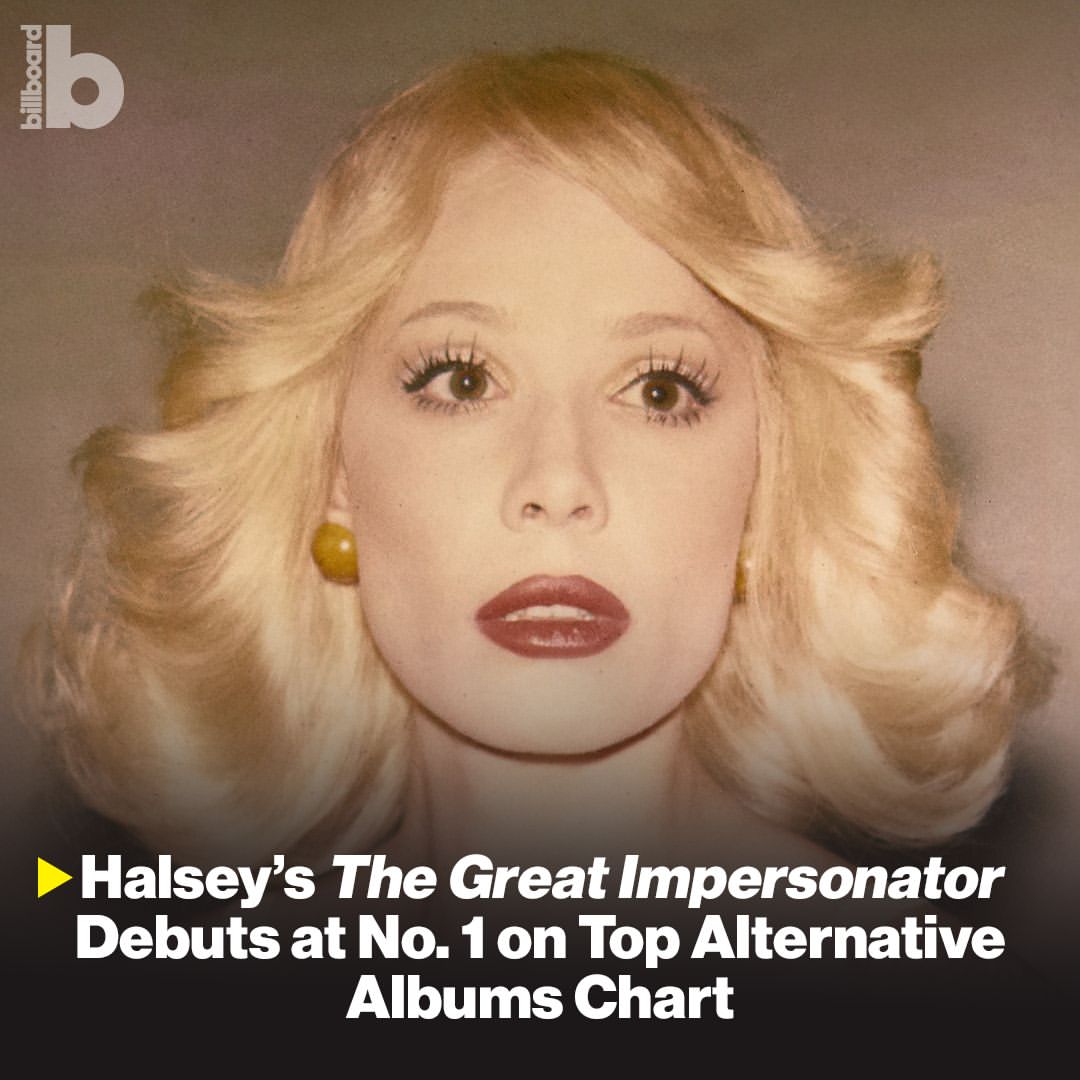 Halsey Memuncaki Tangga Album Rock dan Alternatif Billboard