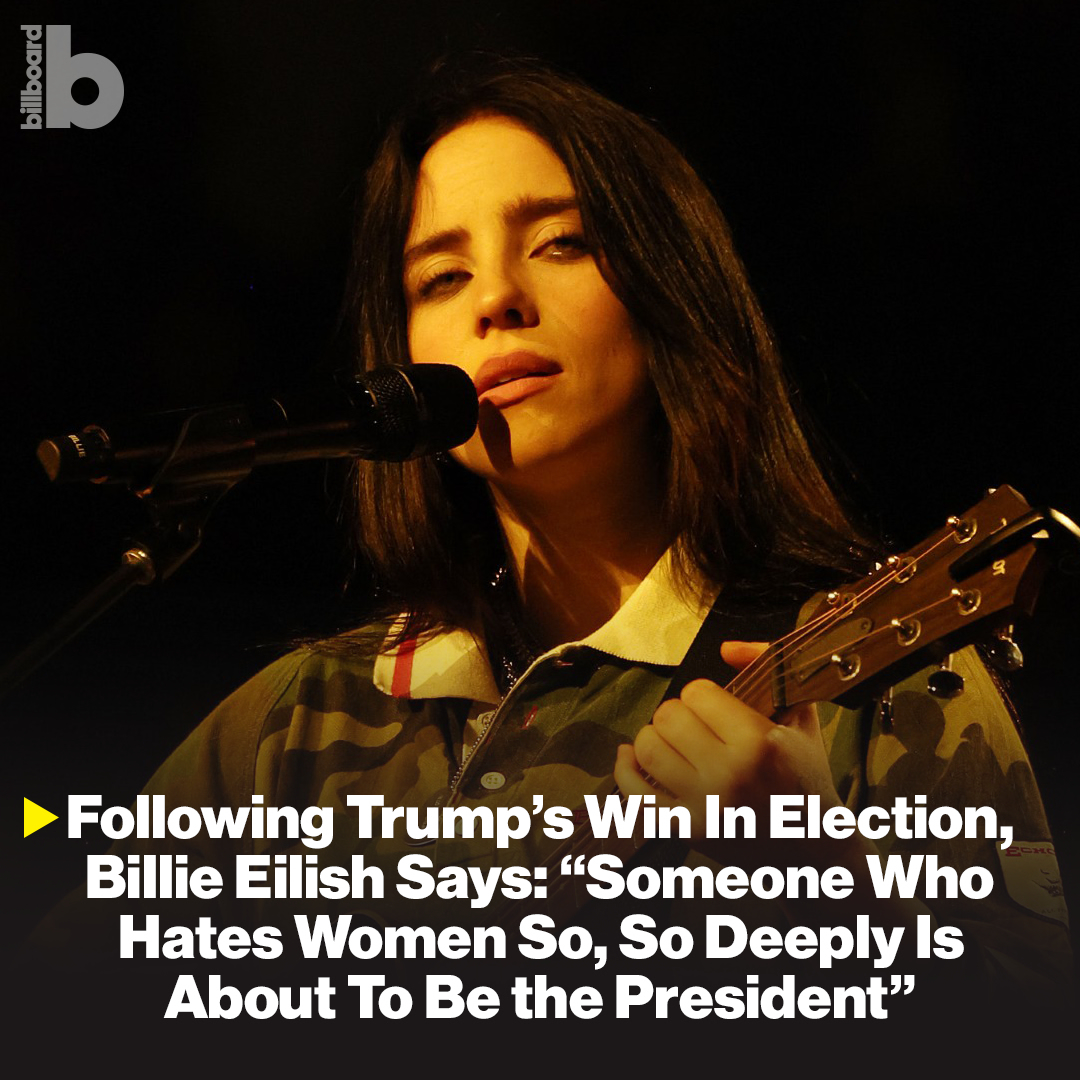 Billie Eilish Tanggapi Kemenangan Donald Trump dengan Kritis