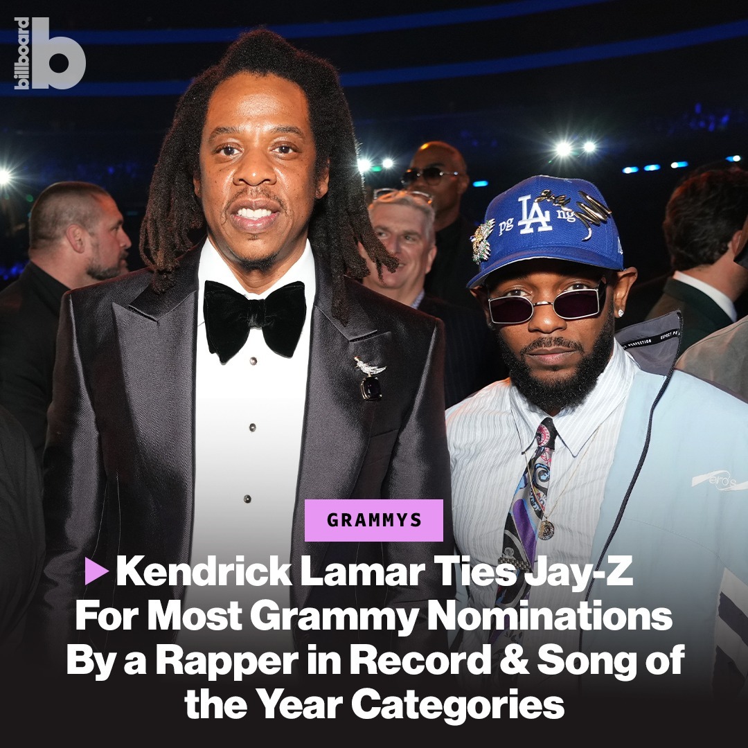 Kendrick Lamar Samai Jay-Z dalam Nominasi Grammy