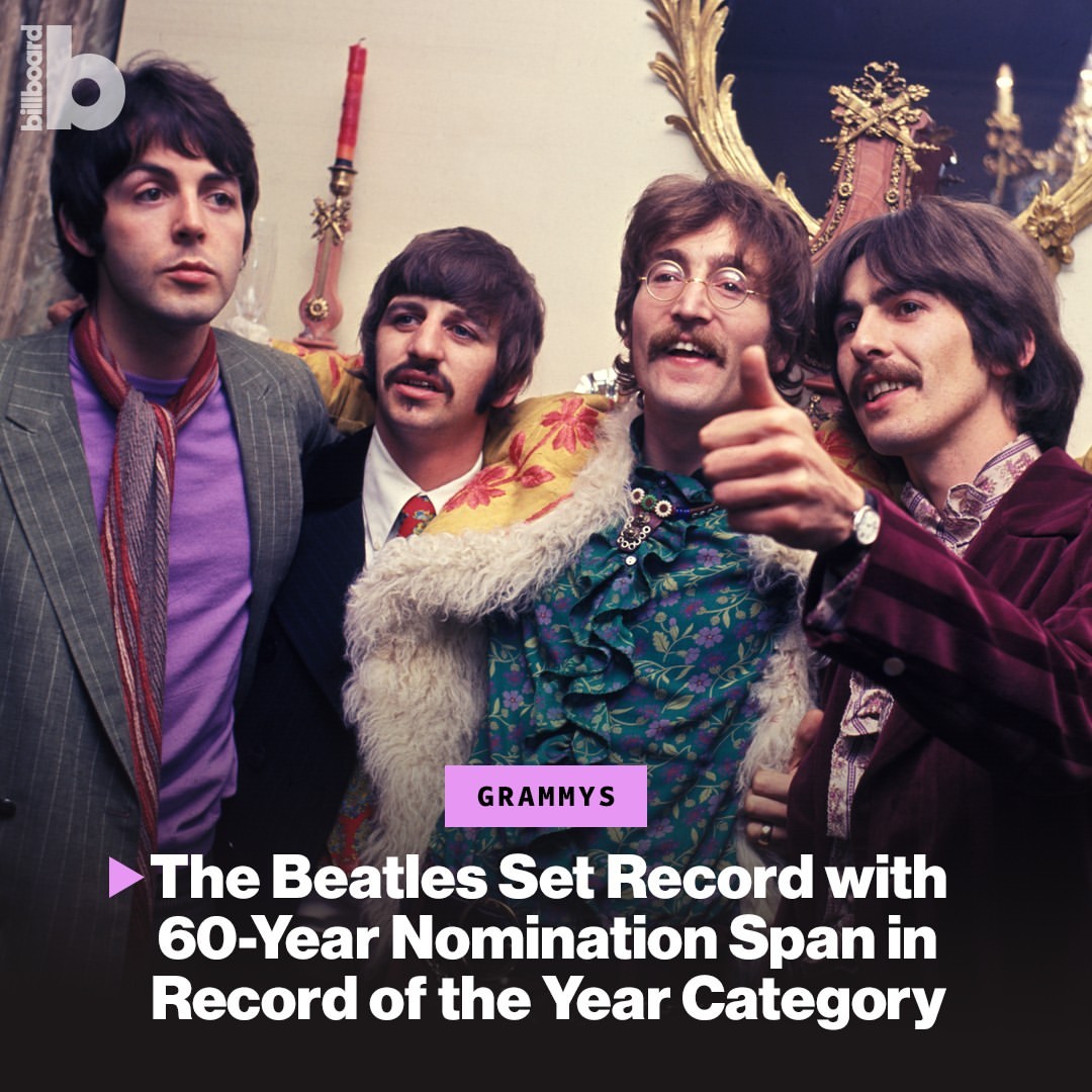 The Beatles Raih Nominasi Rekor di Grammy 2025